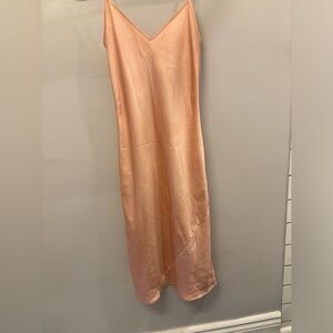 2XS Aritzia Wilfred silk Maxi/Midi dress